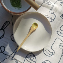 load image into gallery viewer, glossy white plate ~ size small