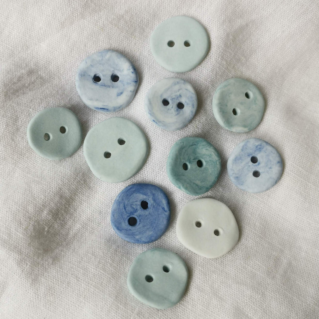 porcelain buttons