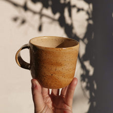 load image into gallery viewer, stoney caramel mug
